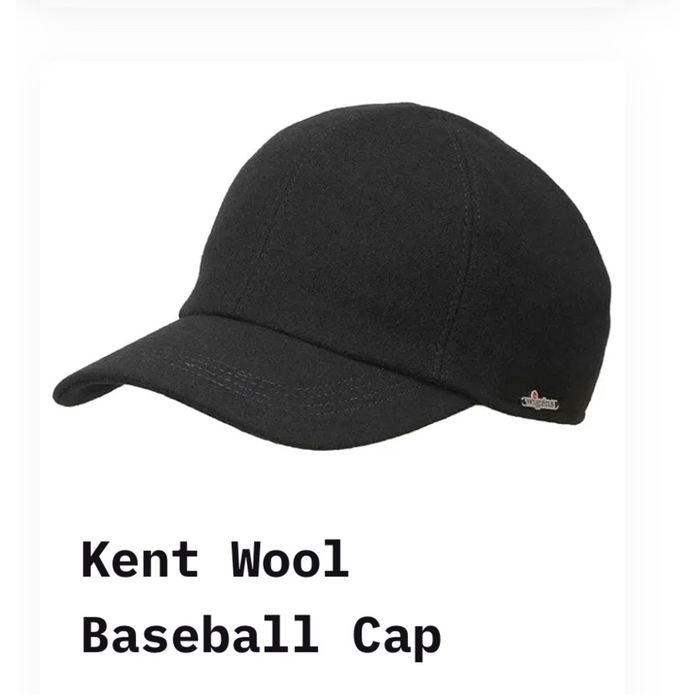 Wool baseball Wigens Hat with flaps